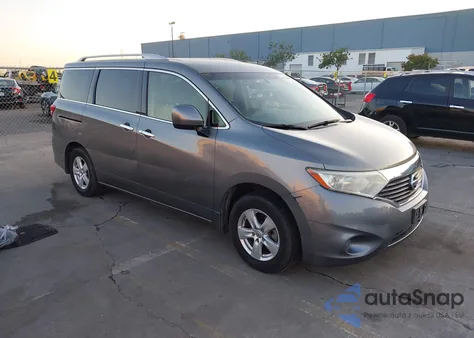 2015 Nissan Quest Sv z USA, uszkodzony, nr VIN JN8AE2KP6F9122446
